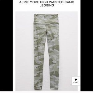 Aerie high waisted camo leggings!